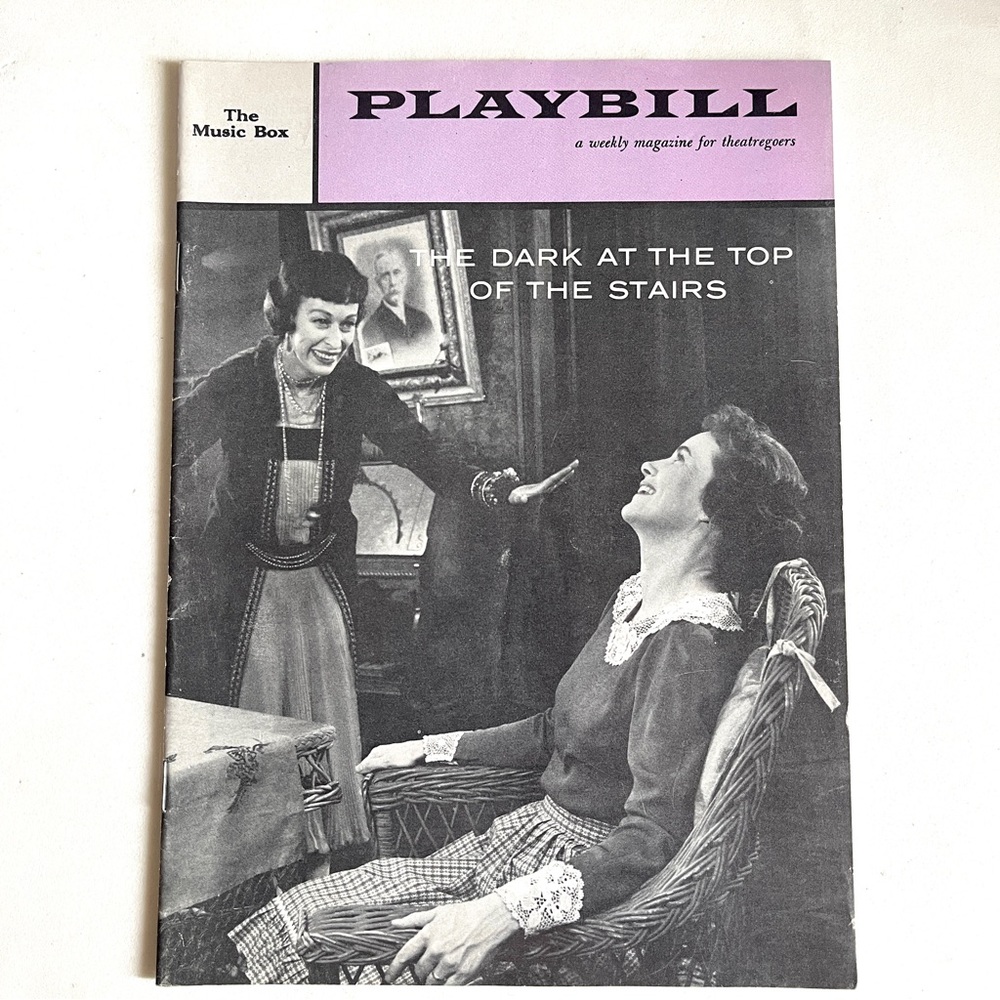 The Dark at the Top of the Stairs Playbill 1958